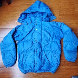 Vintage REI Goose Down Hooded Puffer Coat